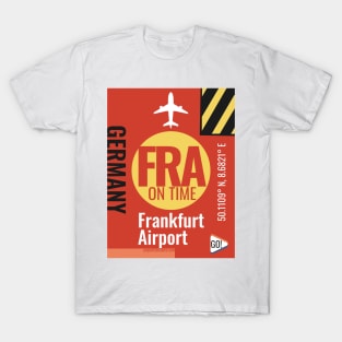 Frankfurt airport code T-Shirt